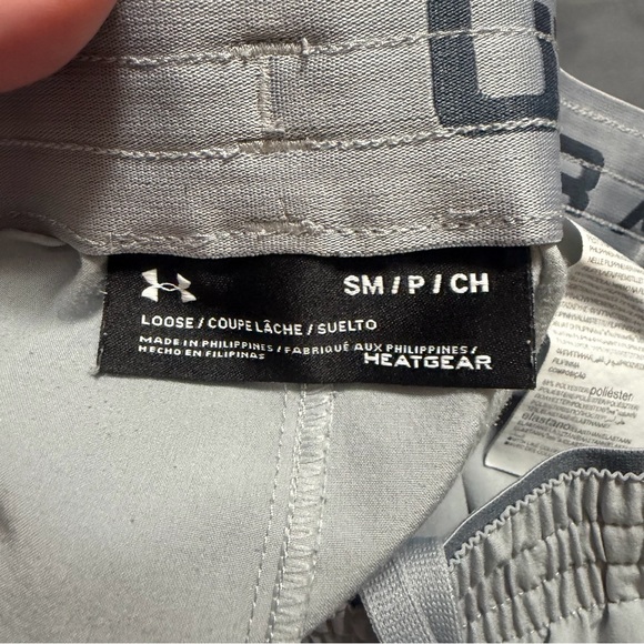 Under Armour Men's Athletic Shorts in Light Gray Size Small - Picture 3 of 8